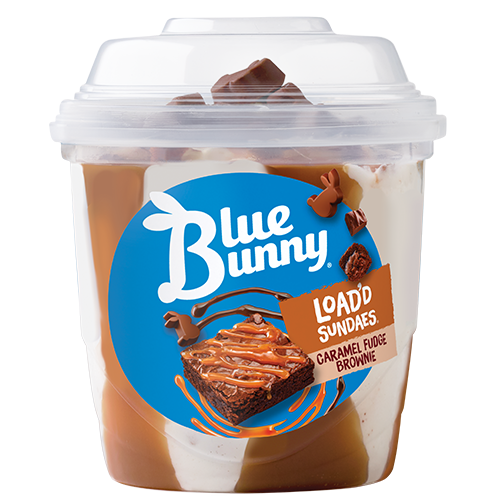 Load'd Sundaes®  Caramel Fudge Brownie