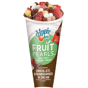 Dippin Dots® Fruit Pearls® Chocolate, Strawberries 'n Cream
