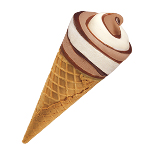 Twist Cone Chocolate Vanilla