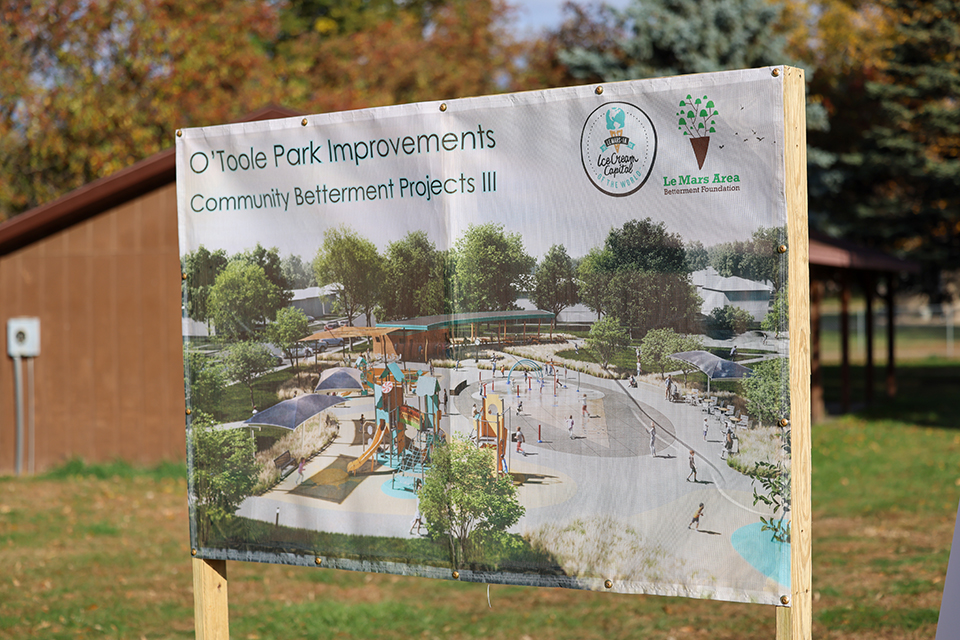 Wells Donation to Le Mars Area Betterment Foundation Parks Projects 3Thumbnail
